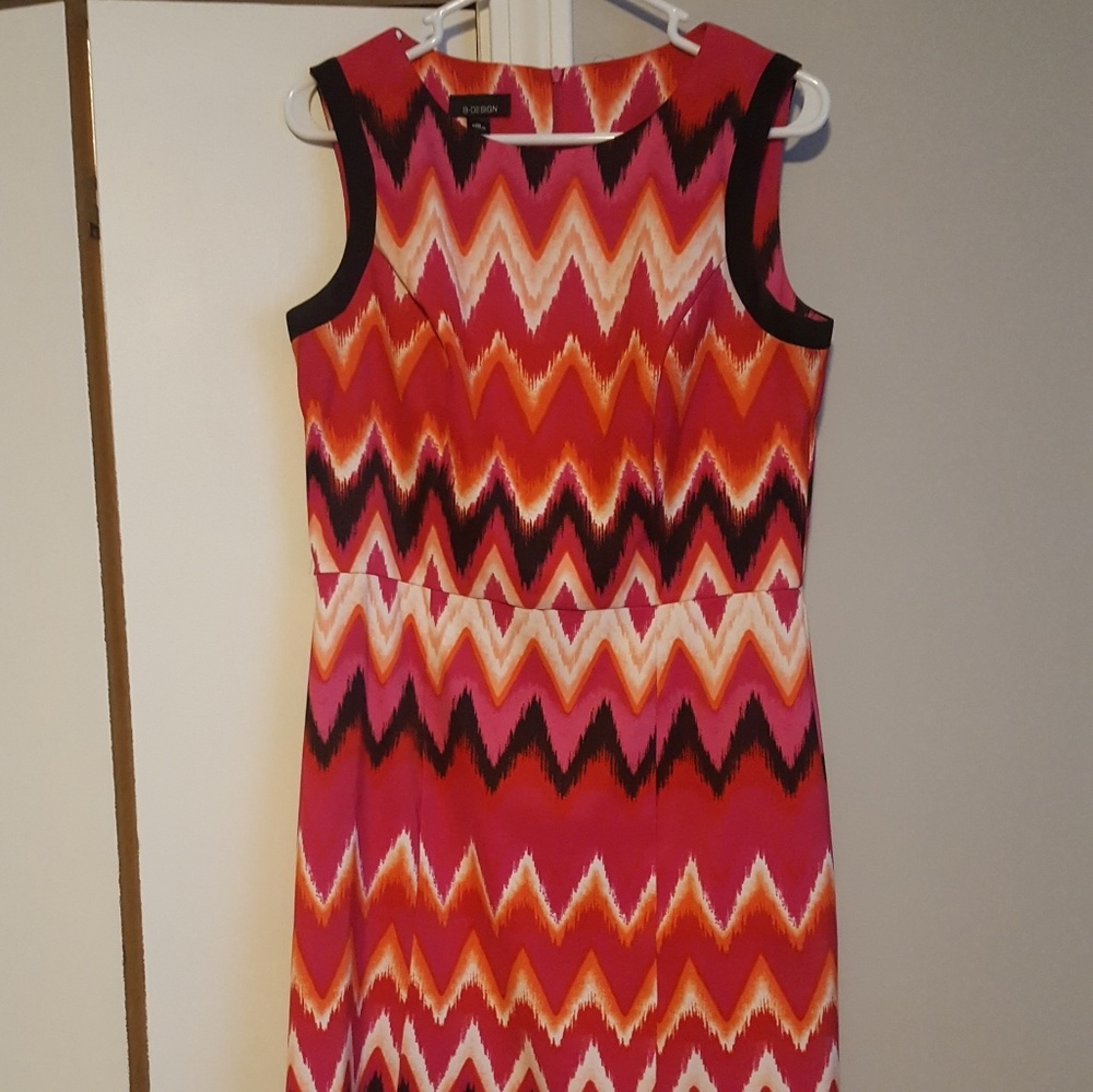 Red, Pink and Orange women's dress